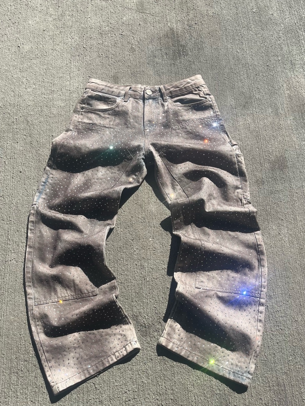 PC Rhinestone jeans “galaxy”collection - Picture 10 of 12